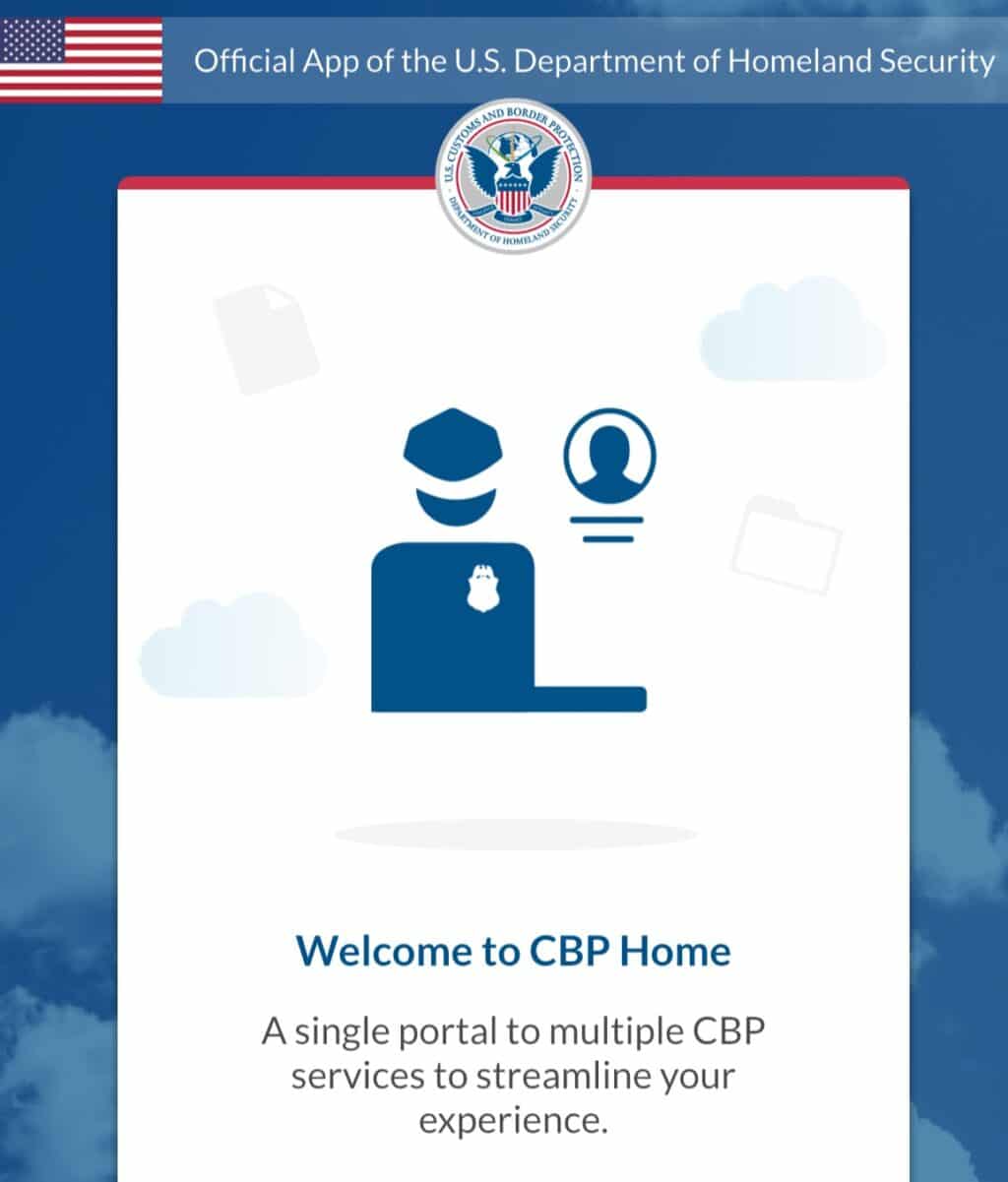 La app CBP Home reemplaza CBP One